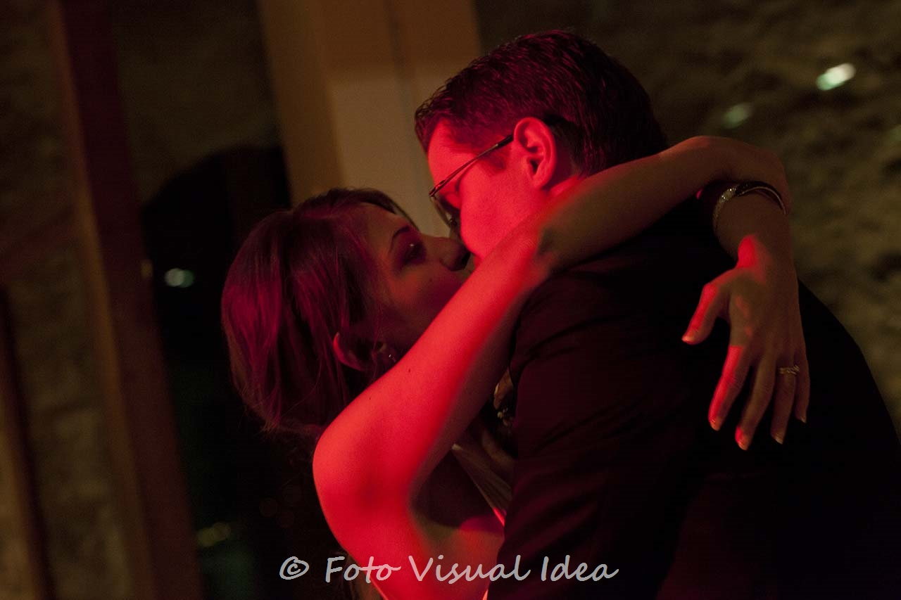La festa con gli amici a fine serata
