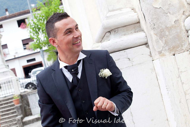 Lo sposo: fotografia 4 di 22. Reportage di matrimonio di Michela Mazzorana.